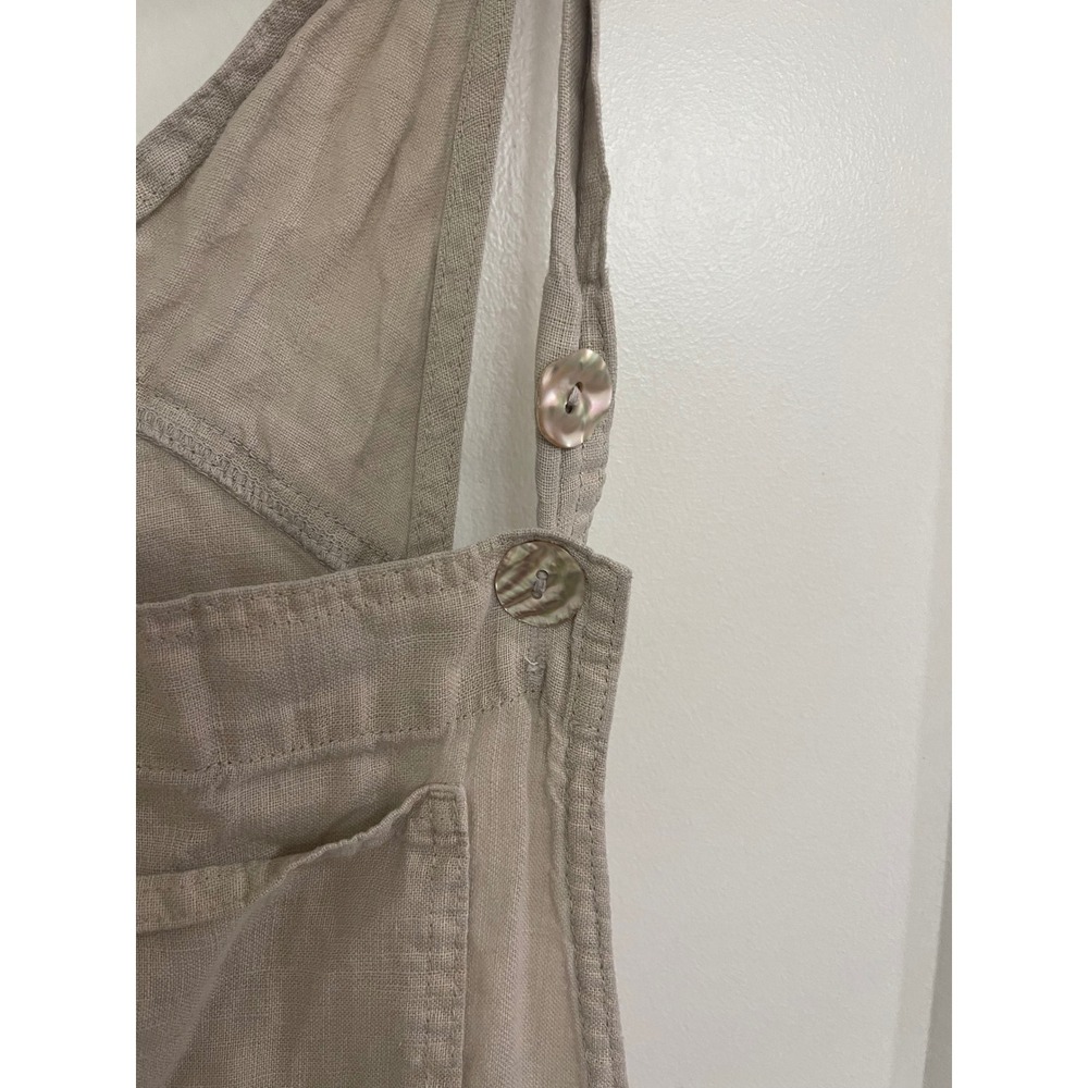 Hemp TSD Two Star Dog Overalls Breathable Granola Hippie Embroidered - Picture 7 of 10